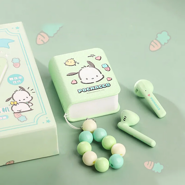 Sanrio Character Mini Book Bluetooth Headphones