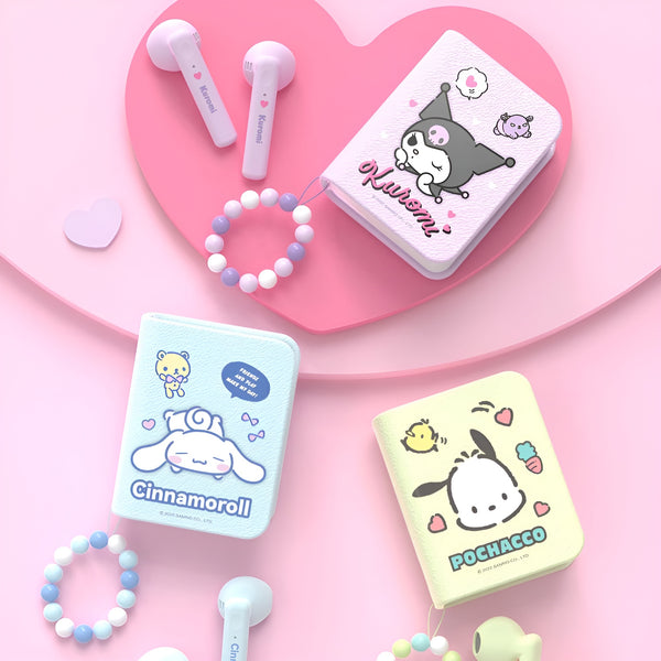 Sanrio Character Mini Book Bluetooth Headphones