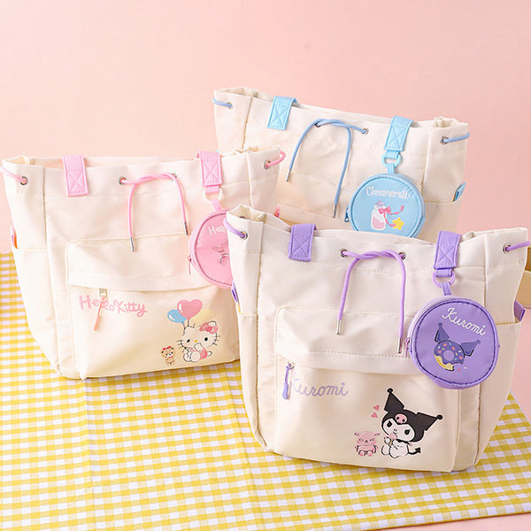 Sanrio Character Tote Bag with Mini Pouch