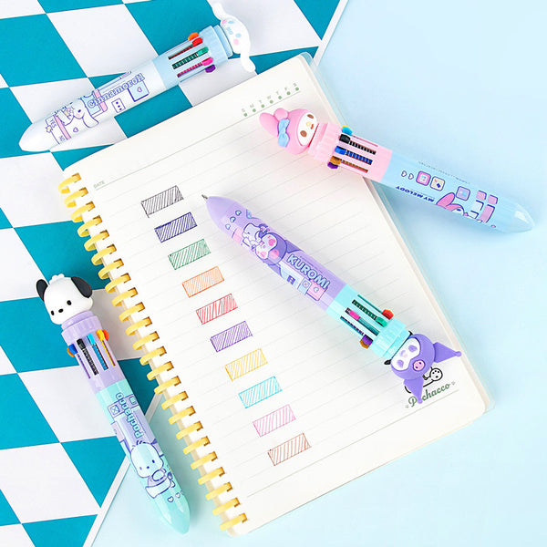 Sanrio Characters 10-in-1 Multi Color Ballpoint Pen