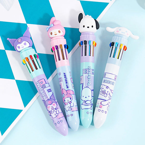 Sanrio Characters 10-in-1 Multi Color Ballpoint Pen