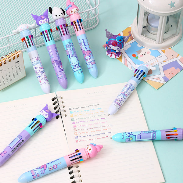 Sanrio Characters 10-in-1 Multi Color Ballpoint Pen