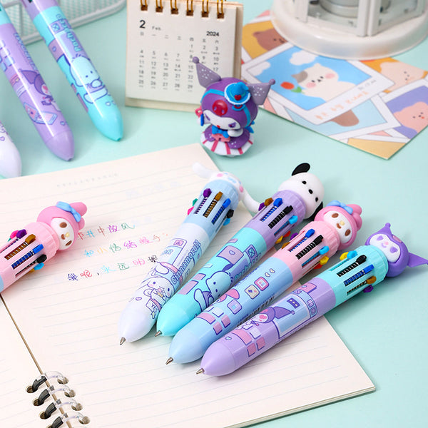 Sanrio Characters 10-in-1 Multi Color Ballpoint Pen