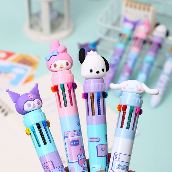 Sanrio Characters 10-in-1 Multi Color Ballpoint Pen