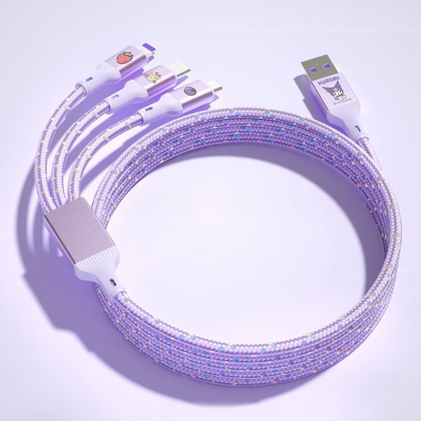 Sanrio Characters 3-in-1 Fast Charging Cable