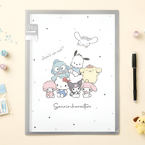 Sanrio Characters A4 Clear Book - Aren't We Cool?