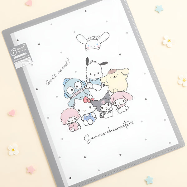 Sanrio Characters A4 Clear Book - Aren't We Cool?