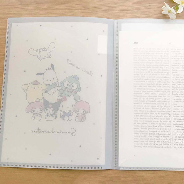 Sanrio Characters A4 Clear Book - Aren't We Cool?