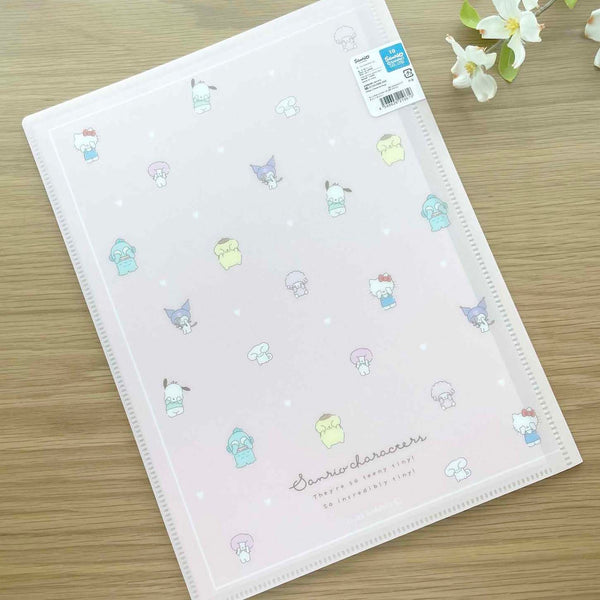Sanrio Characters A4 Clear Book - Mini Hearts