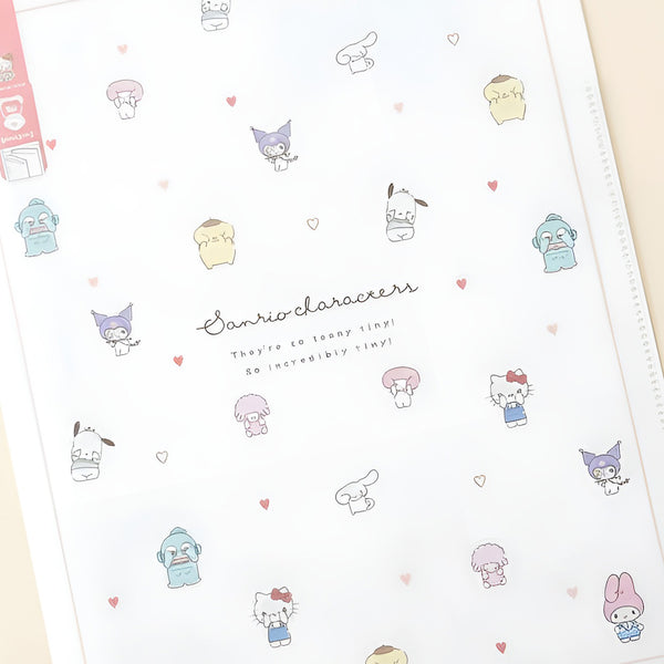 Sanrio Characters A4 Clear Book - Mini Hearts