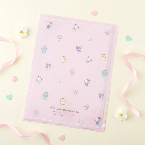 Sanrio Characters A4 Clear Book - Mini Hearts