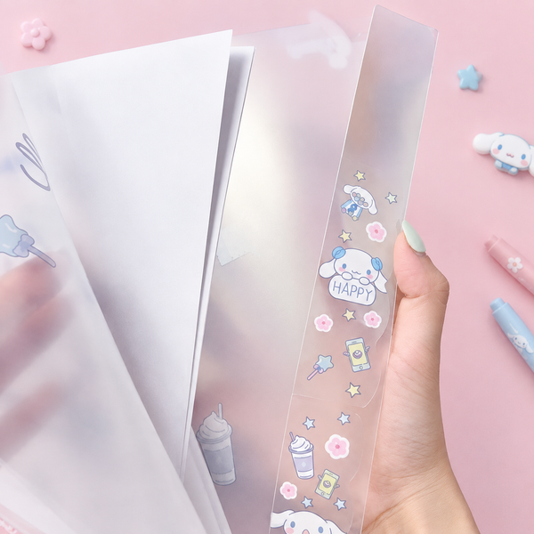 Sanrio Characters A4 Folder With Dividers - Cinnamoroll