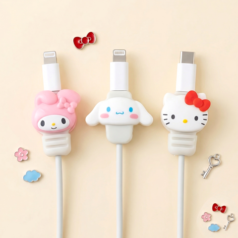 Sanrio Characters Cable Protector | Kawaii Pen Shop
