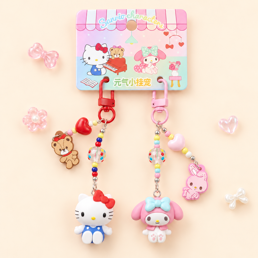 Sanrio Characters Charm Set – Phone & AirPods (2 pcs)