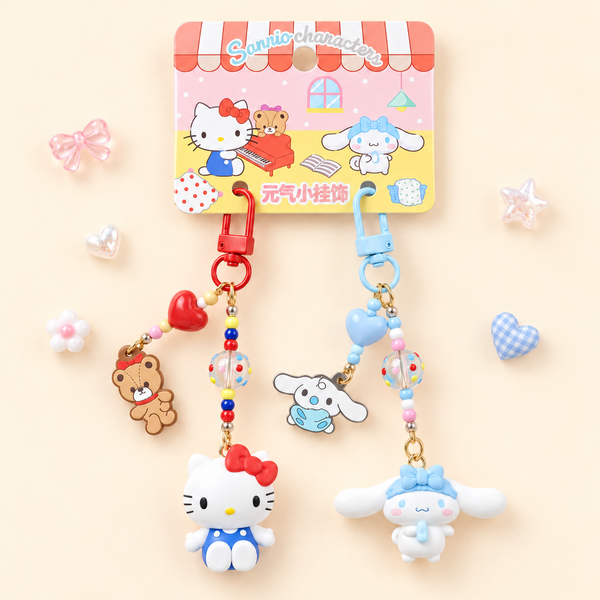 Sanrio Characters Charm Set – Phone & AirPods (2 pcs)