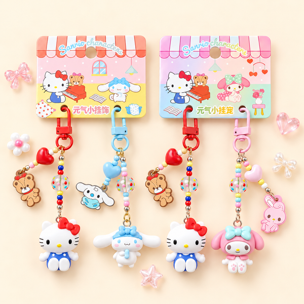 Sanrio Characters Charm Set – Phone & AirPods (2 pcs)