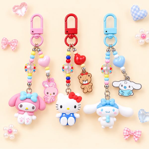 Sanrio Characters Charm Set – Phone & AirPods (2 pcs)
