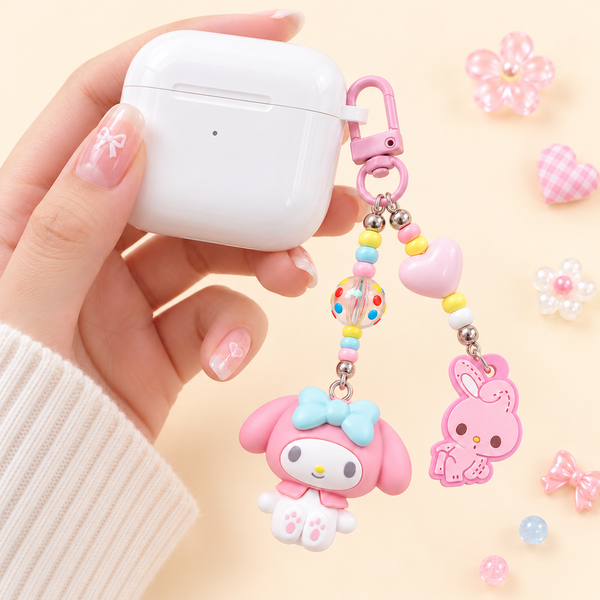 Sanrio Characters Charm Set – Phone & AirPods (2 pcs)