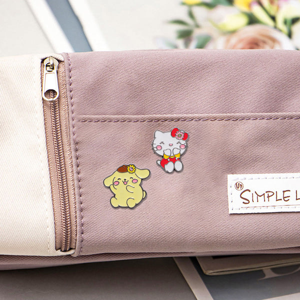 Sanrio Characters Enamel Pins - Joyful Companions