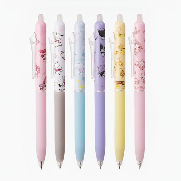 Sanrio Characters Erasable Gel Pens