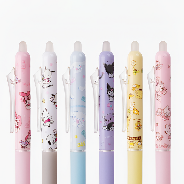 Sanrio Characters Erasable Gel Pens