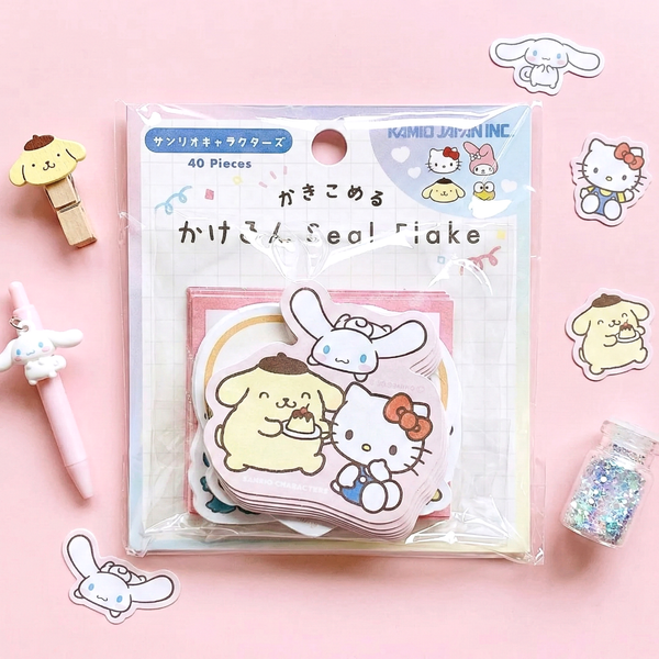 Sanrio Characters Write-On Stickers - Sanrio Mix