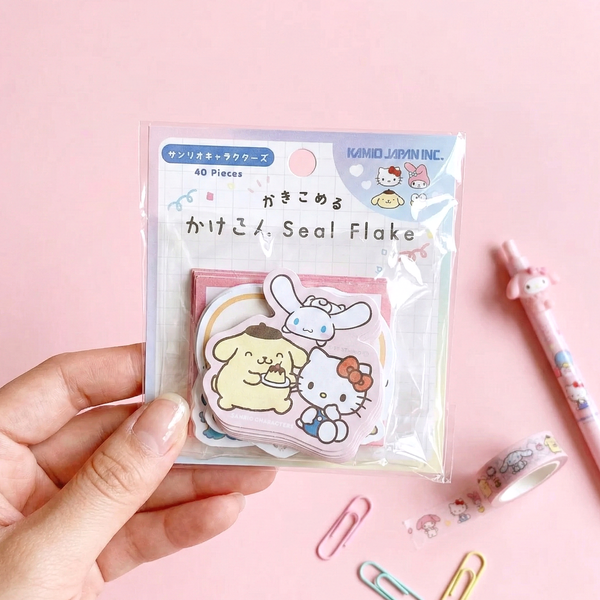 Sanrio Characters Write-On Stickers - Sanrio Mix