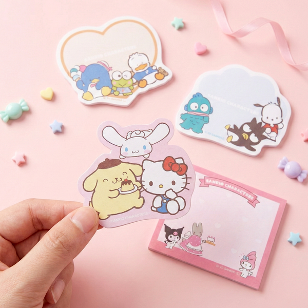 Sanrio Characters Write-On Stickers - Sanrio Mix