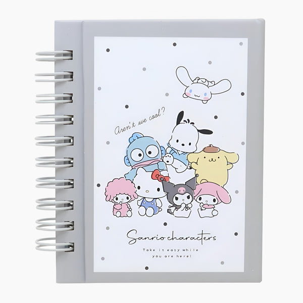 Sanrio Characters Hardcover Spiral Notebook - Aren't We Cool?