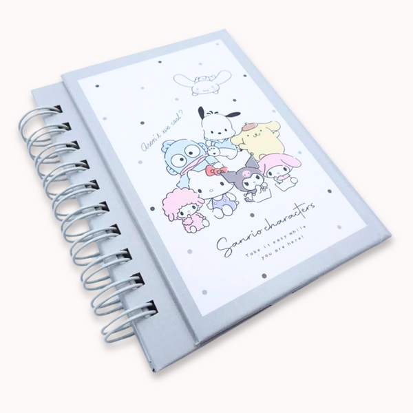 Sanrio Characters Hardcover Spiral Notebook - Aren't We Cool?