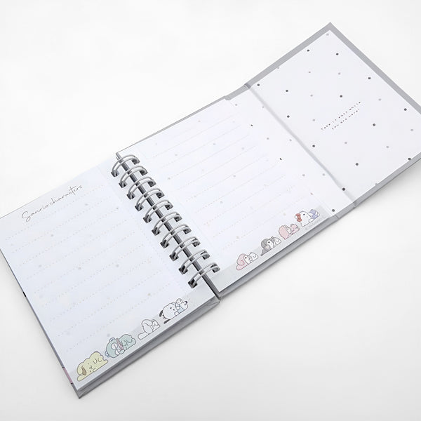 Sanrio Characters Hardcover Spiral Notebook - Aren't We Cool?