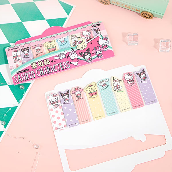 Sanrio Characters Index Sticky Notes - Ice Cream Truck