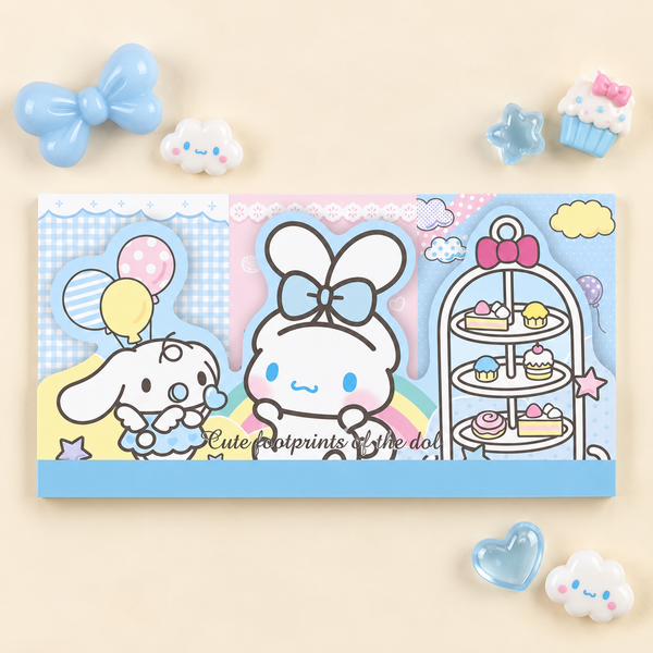 Sanrio Characters Layered Die-Cut Memo Pad