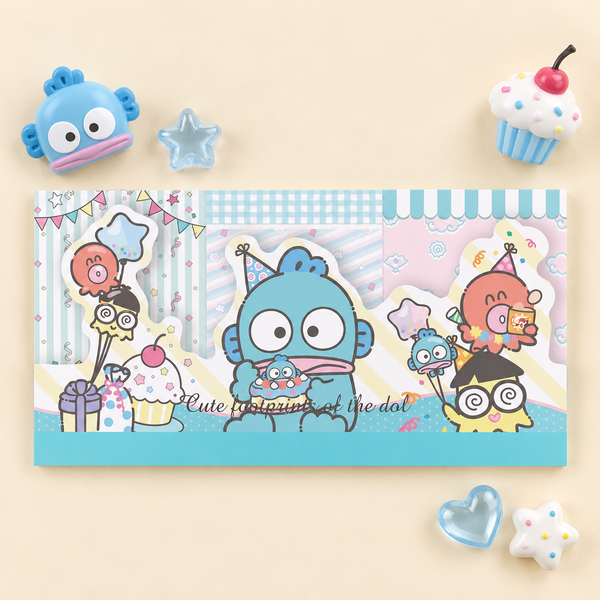 Sanrio Characters Layered Die-Cut Memo Pad