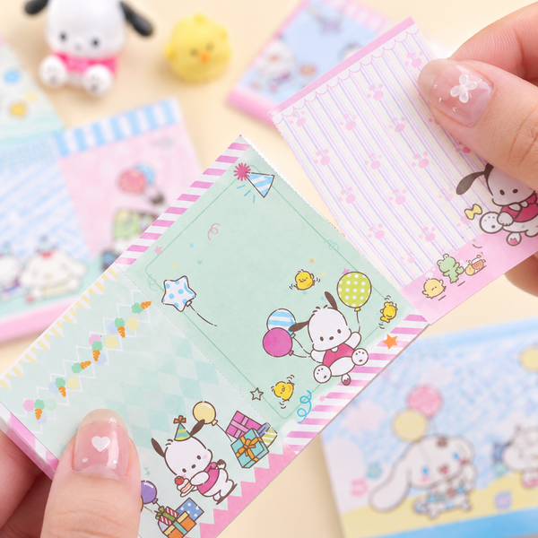 Sanrio Characters Layered Die-Cut Memo Pad