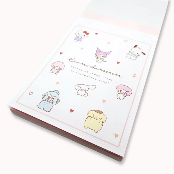 Sanrio Characters Memo Pad - Mini Hearts