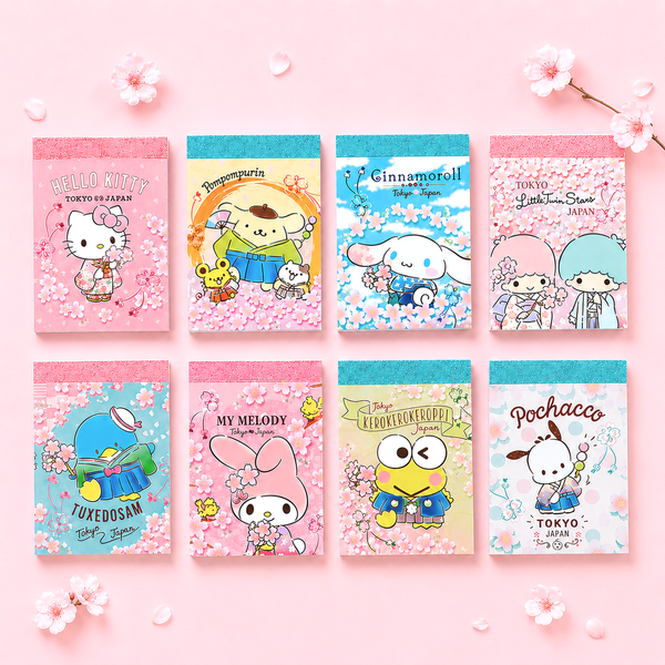 Sanrio Characters Memo Pad - Sakura Hana