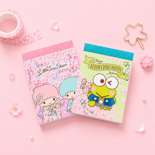 Sanrio Characters Memo Pad - Sakura Hana