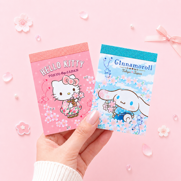 Sanrio Characters Memo Pad - Sakura Hana