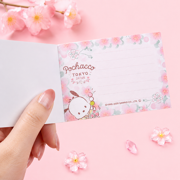 Sanrio Characters Memo Pad - Sakura Hana