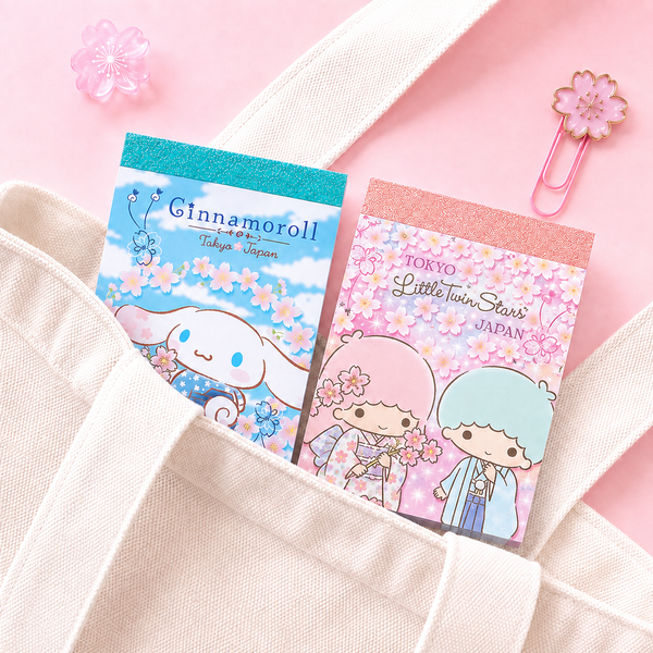 Sanrio Characters Memo Pad - Sakura Hana