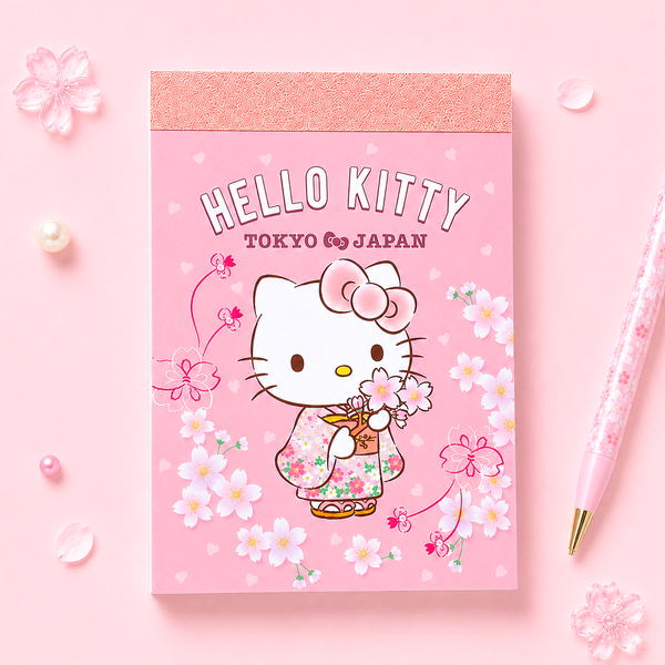 Sanrio Characters Memo Pad - Sakura Hana