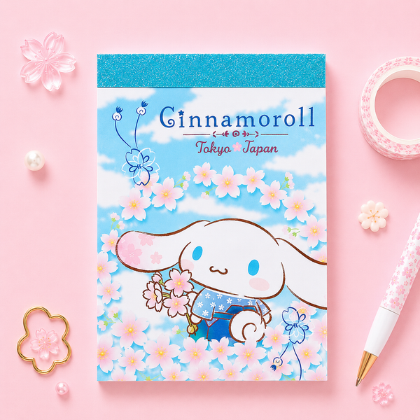 Sanrio Characters Memo Pad - Sakura Hana