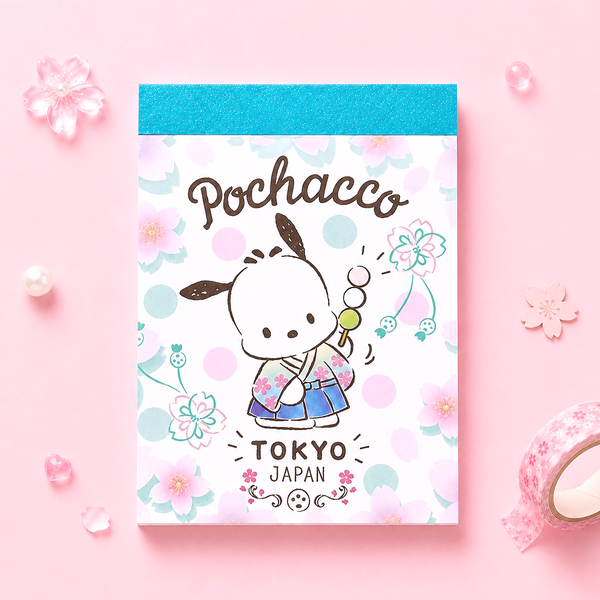 Sanrio Characters Memo Pad - Sakura Hana