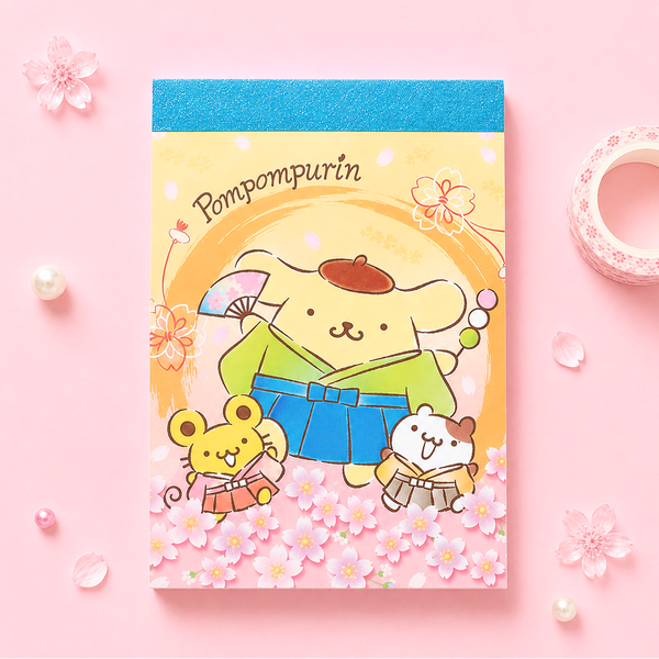 Sanrio Characters Memo Pad - Sakura Hana