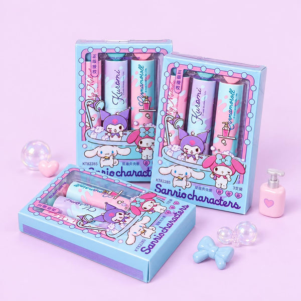 Sanrio Characters Mini Highlighters - Set of 3