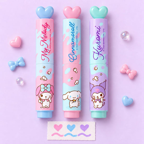 Sanrio Characters Mini Highlighters - Set of 3