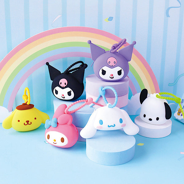 Sanrio Characters Mini Silicone Charm Pouch