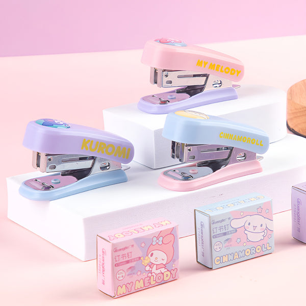 Sanrio Characters Mini Stapler + Box of Refills