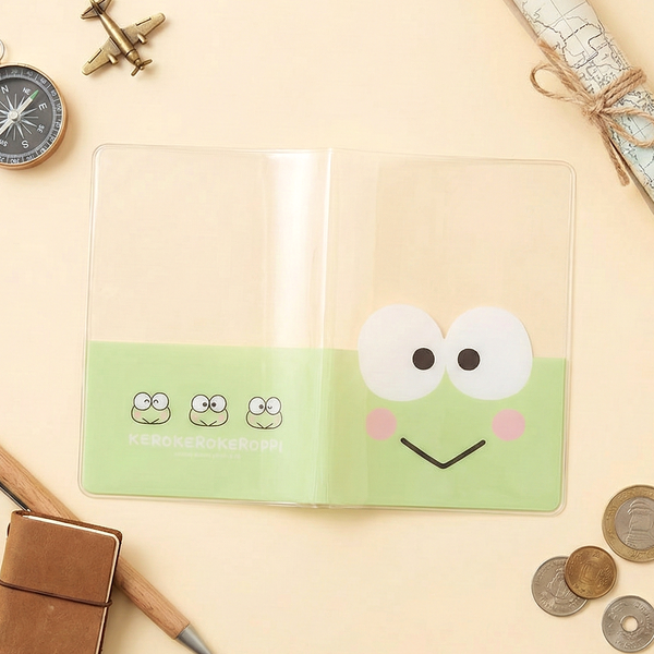 Sanrio Characters Passport Cover - Keroppi